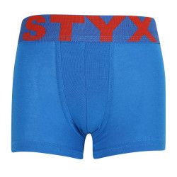 Styx Lasten boxershortsit urheilu elastinen sininen (GJ1167)