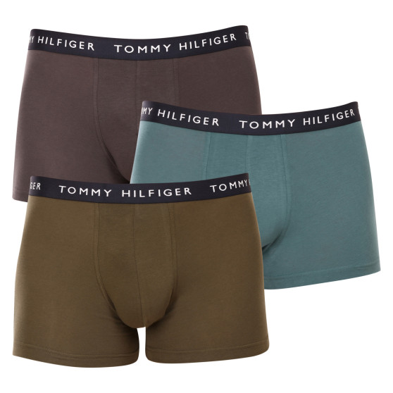 3PACK Tommy Hilfiger miesten bokserit moniväriset shortsit moniväriset (UM0UM02203 0XX)