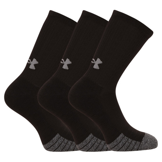 3PACK Under Armour sukat mustat (1346751 001)