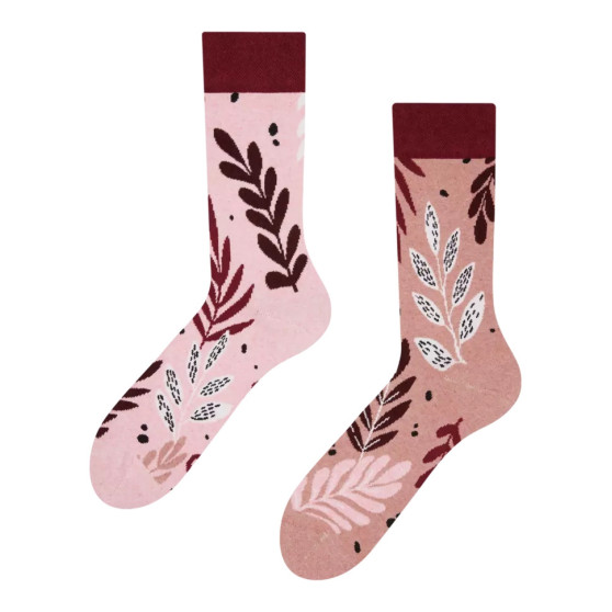 Dedoles Happy Socks Vaaleanpunaiset lehdet (D-U-SC-RS-C-RC-1556)