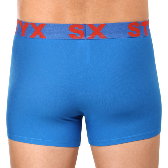 3PACK Styx miesten bokserit shortsit urheilu kumi oversized sininen (3R96879)