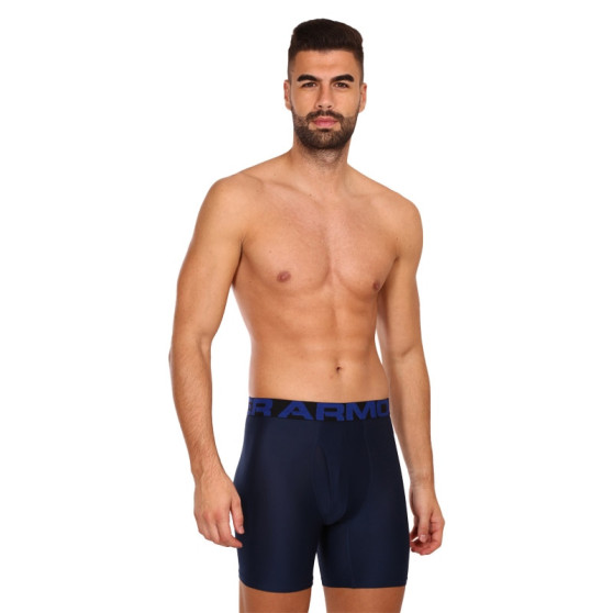 2PACK Under Armour miesten bokserit ylisuuret siniset bokserit (1363619 400)