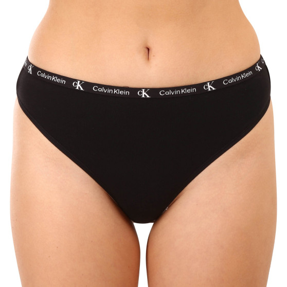 2PACK Calvin Klein naisten stringit moniväriset (QD3990E-BP5)