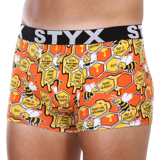 Styx Miesten bokserit shortsit art sport kumi mehiläiset (G1654)