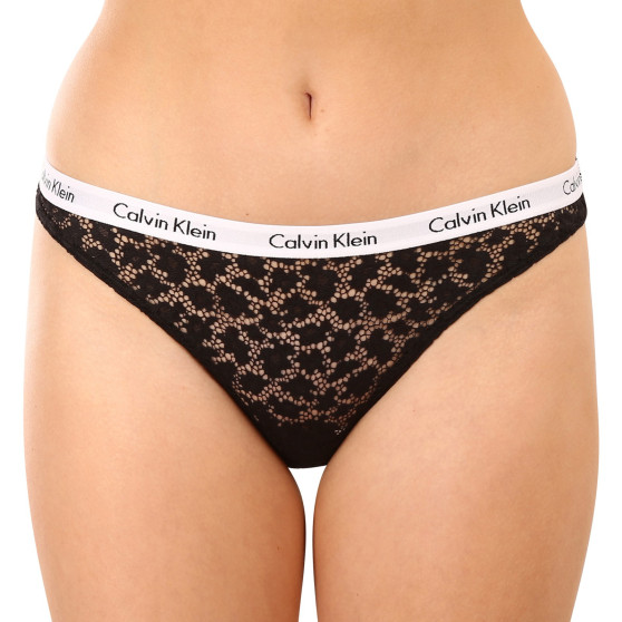 3PACK Calvin Klein naisten pikkuhousut ylimitoitettu monivärinen (QD3975E-BP7)