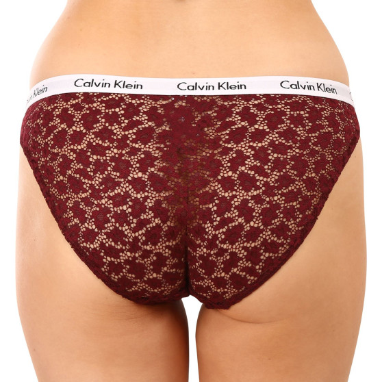 3PACK Calvin Klein naisten pikkuhousut ylimitoitettu monivärinen (QD3975E-BP7)