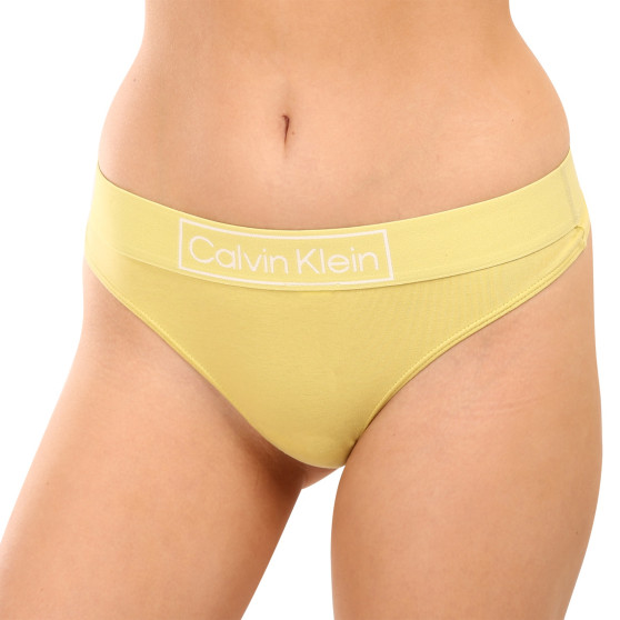 Calvin Klein Naisten stringit keltainen (QF6774E-9LD)