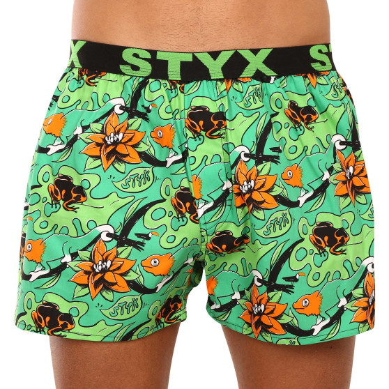 Styx Miesten bokserishortsit art urheilu kumi tropic (B1557)