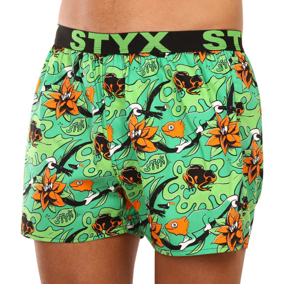 Styx Miesten bokserishortsit art urheilu kumi tropic (B1557)