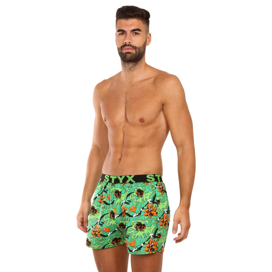 Styx Miesten bokserishortsit art urheilu kumi tropic (B1557)