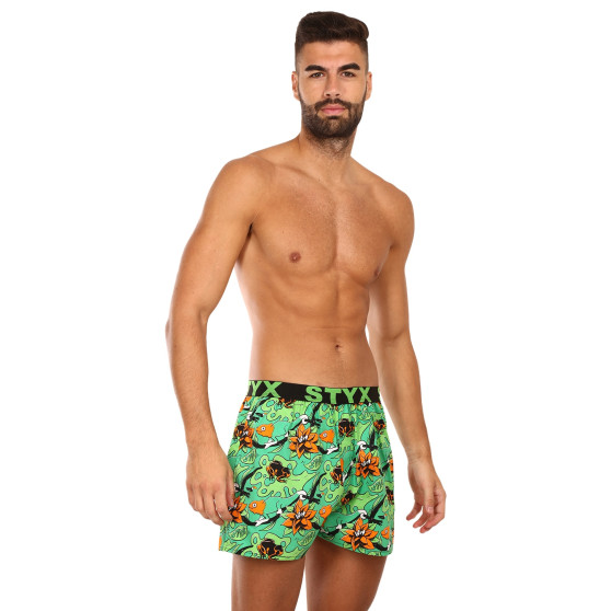 Styx Miesten bokserishortsit art urheilu kumi tropic (B1557)