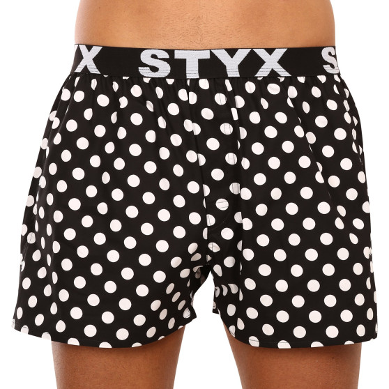 Styx Miesten bokserishortsit art urheilu kumi polka dots (B1650)