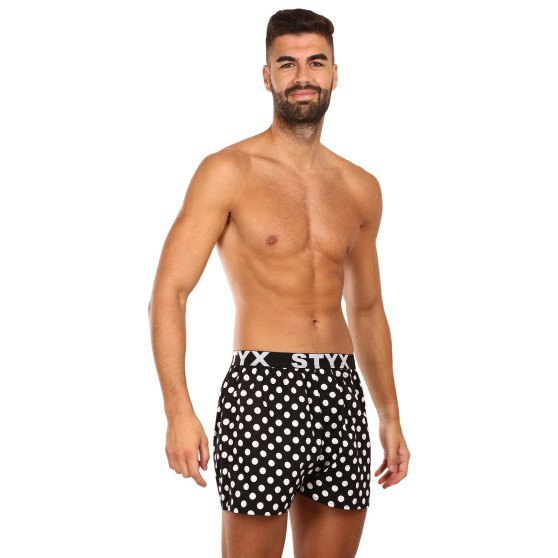 Styx Miesten bokserishortsit art urheilu kumi polka dots (B1650)