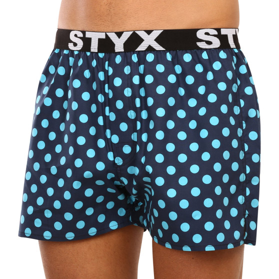 Styx Miesten bokserishortsit art urheilu kumi polka dots (B1651)