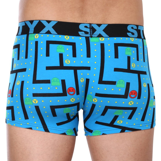 Styx Miesten nyrkkeilyshortsit art urheilu kumi ylisuuri peli (R1259)