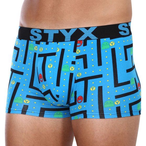 Styx Miesten nyrkkeilyshortsit art urheilu kumi ylisuuri peli (R1259)