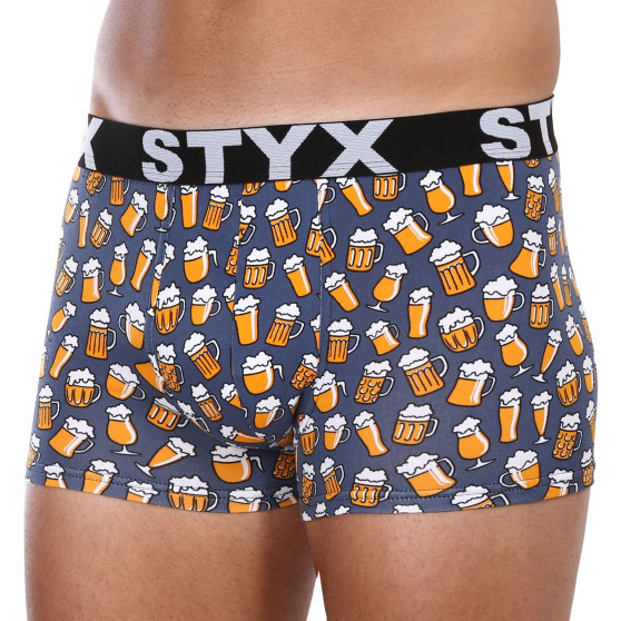 Styx Miesten bokserit shortsit art urheilu kumi ylimitoitettu olut (R1357)