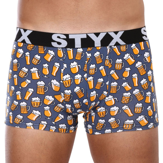 Styx Miesten bokserit shortsit art urheilu kumi ylimitoitettu olut (R1357)