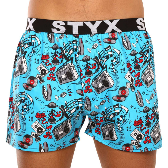 10PACK Styx miesten bokserishortsit art sports kumia monivärinen (10B130915245782)