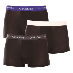 3PACK Calvin Klein miesten bokserit mustat (U2664G-H4X)