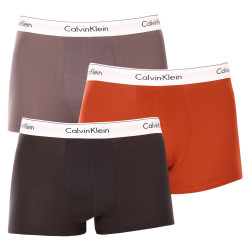 3PACK Calvin Klein miesten bokserit moniväriset shortsit moniväriset (NB2380A-GWF)