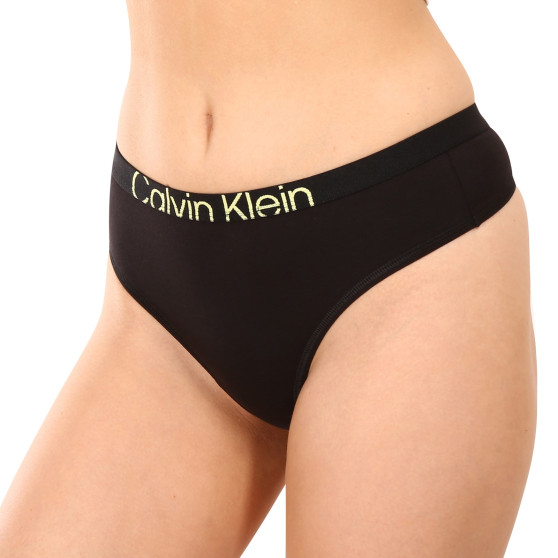 Calvin Klein Naisten stringit musta (QF7401E-UB1)