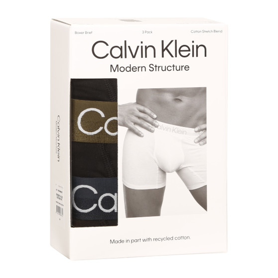 3PACK Calvin Klein miesten bokserit mustat (NB2971A-GZ5)