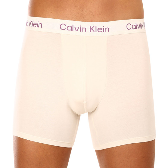 3PACK Calvin Klein miesten bokserit moniväriset shortsit moniväriset (NB3706A-FZ4)