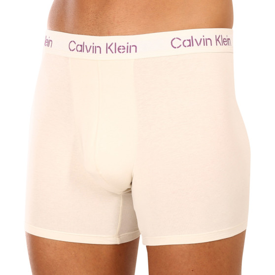 3PACK Calvin Klein miesten bokserit moniväriset shortsit moniväriset (NB3706A-FZ4)