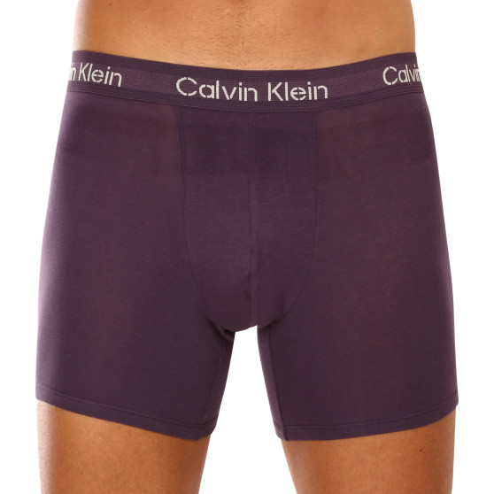 3PACK Calvin Klein miesten bokserit moniväriset shortsit moniväriset (NB3706A-FZ4)