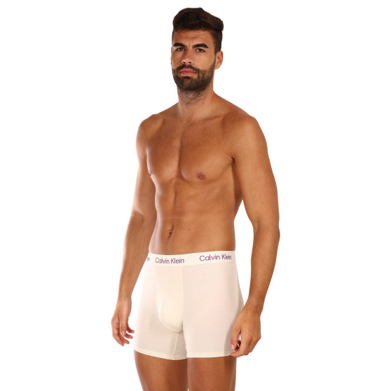 3PACK Calvin Klein miesten bokserit moniväriset shortsit moniväriset (NB3706A-FZ4)