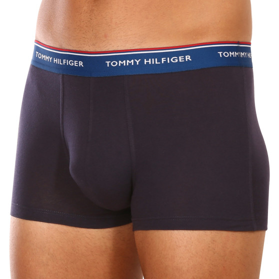 3PACK Tommy Hilfiger miesten bokserit tummansiniset shortsit (UM0UM01642 0VX)