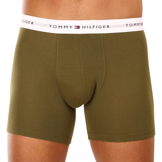 3PACK Tommy Hilfiger miesten bokserit moniväriset shortsit moniväriset (UM0UM02941 0W8)