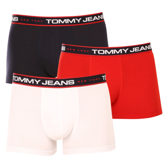 3PACK Tommy Hilfiger miesten bokserit moniväriset shortsit moniväriset (UM0UM02968 0WE)