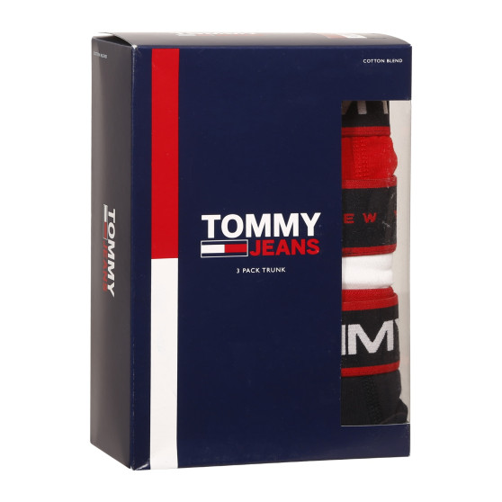 3PACK Tommy Hilfiger miesten bokserit moniväriset shortsit moniväriset (UM0UM02968 0WE)