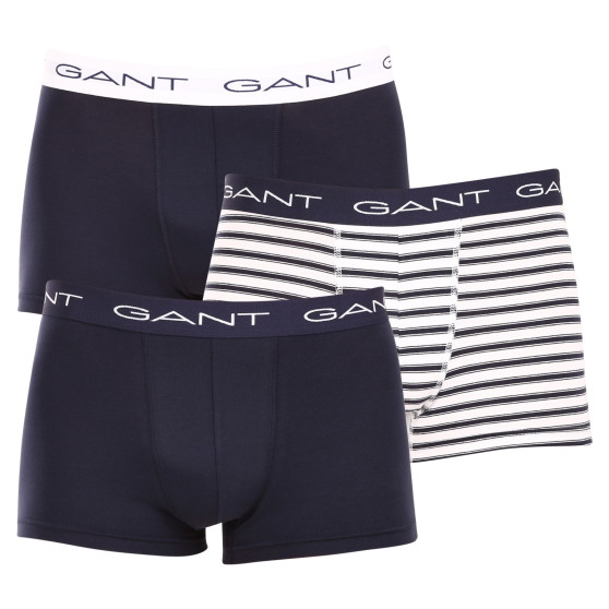 3PACK Gant miesten bokserit moniväriset shortsit moniväriset (902323013-433)