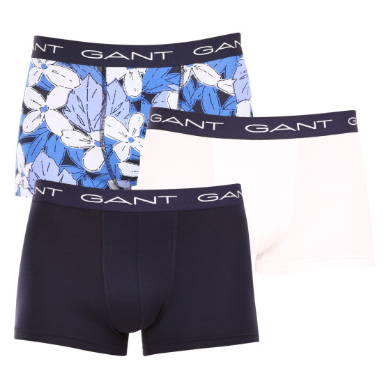 3PACK Gant miesten bokserit moniväriset shortsit moniväriset (902323023-433)