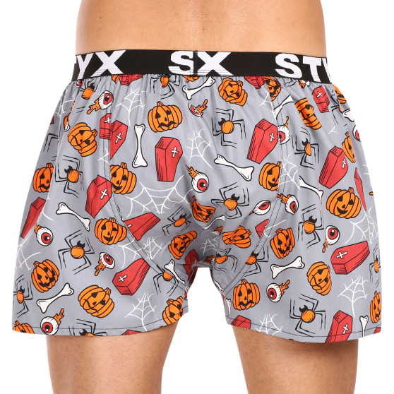 Styx Miesten bokserishortsit art urheilu kumi Halloween arkut (B1752)