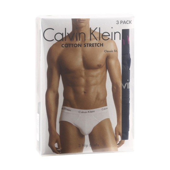 3PACK Calvin Klein miesten alushousut musta (U2661G-H50)