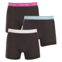 3PACK Calvin Klein miesten bokserit mustat (U2662G-H53)