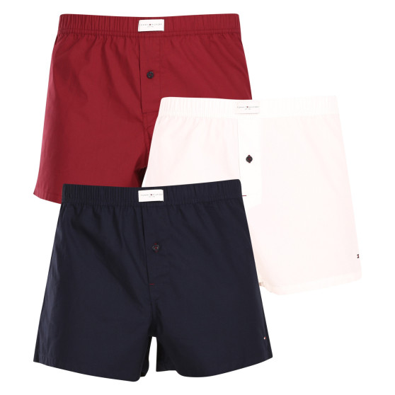 3PACK Tommy Hilfiger miesten bokserishortsit moniväriset (UM0UM02848 0XU)