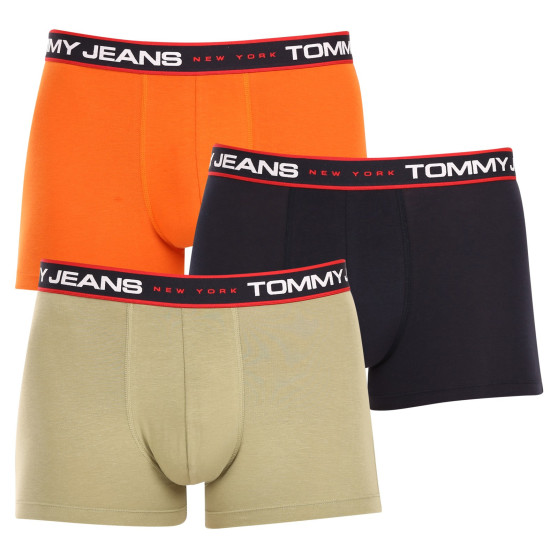 3PACK Tommy Hilfiger miesten bokserit moniväriset shortsit moniväriset (UM0UM02968 0SP)