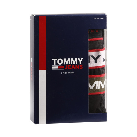 3PACK Tommy Hilfiger miesten bokserit mustat (UM0UM03107 0SA)