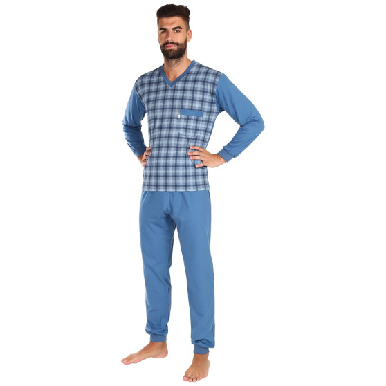 Foltýn Miesten pyjama oversized sininen (FPDN16)