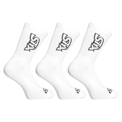 3PACK Styx sukat korkeat valkoiset (3HV1061)