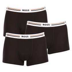 3PACK BOSS miesten bokserit mustat (50492200 001)