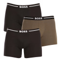 3PACK BOSS miesten bokserit moniväriset shortsit moniväriset (50499400 963)