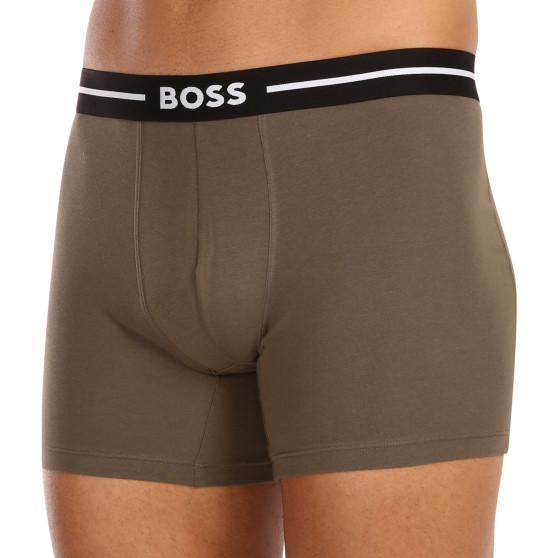 3PACK BOSS miesten bokserit moniväriset shortsit moniväriset (50499400 963)