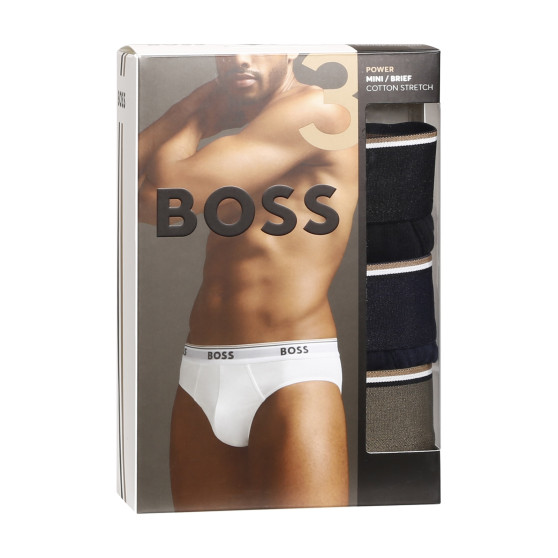 3PACK BOSS miesten alushousut moniväriset (50499429 964)