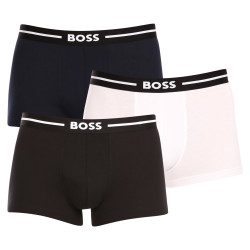 3PACK BOSS miesten bokserit moniväriset shortsit moniväriset (50510687 984)